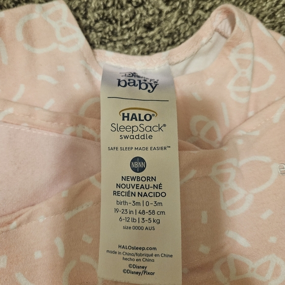 Halo Minnie mouse swaddle - Picture 2 of 9